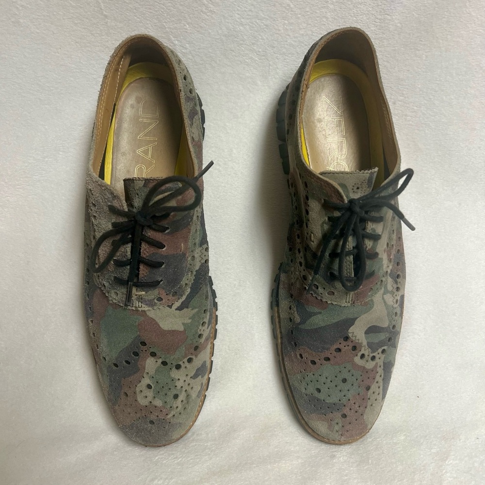 Cole Haan ZERØGRAND Camouflage Oxfords